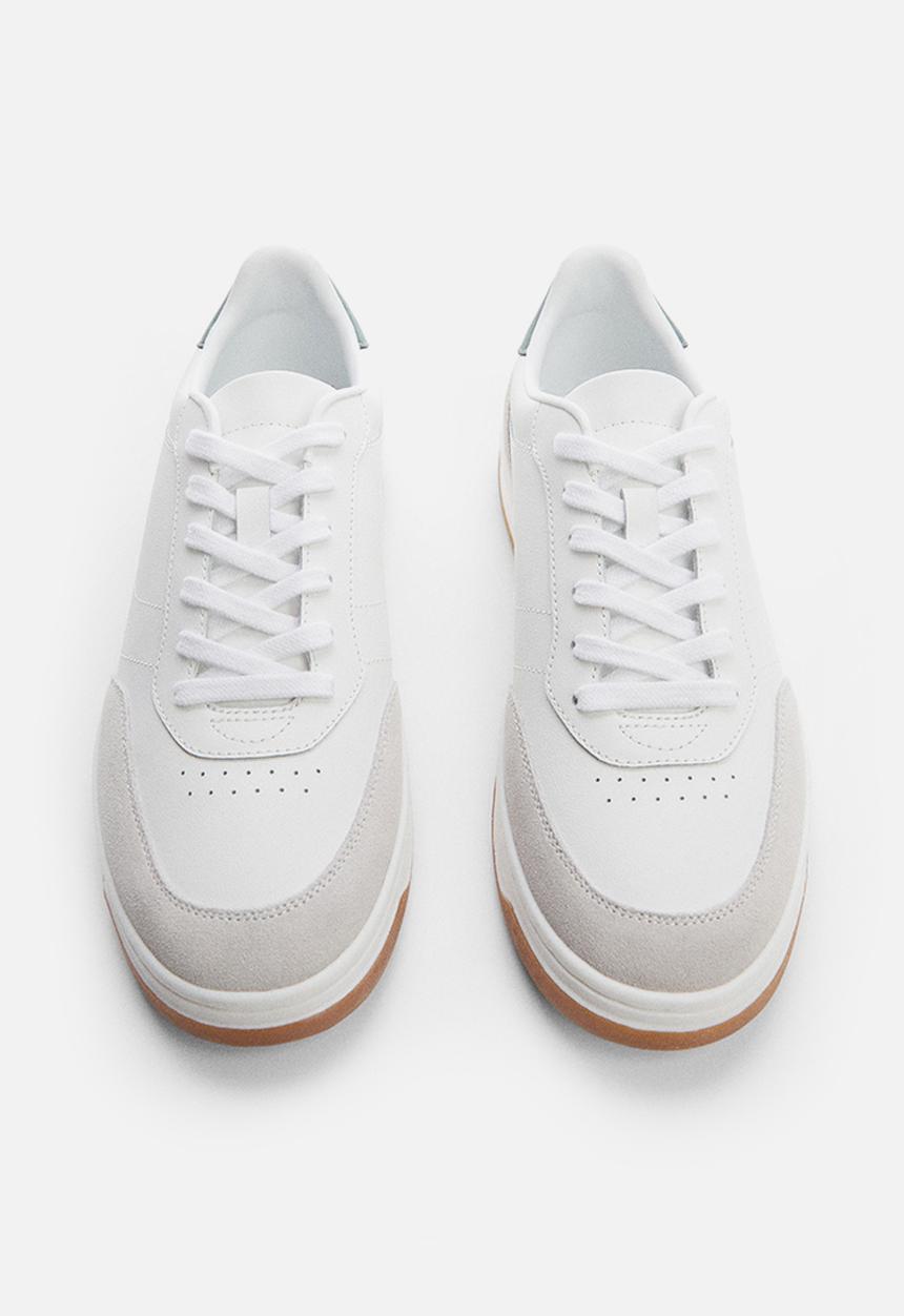 MANGO - Sport shoes maxim sneaker - white