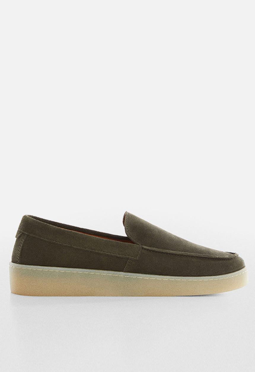 MANGO - Shoes easy loafer - green