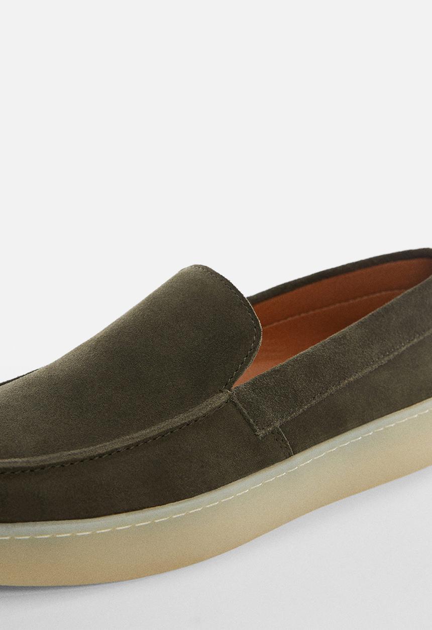 MANGO - Shoes easy loafer - green