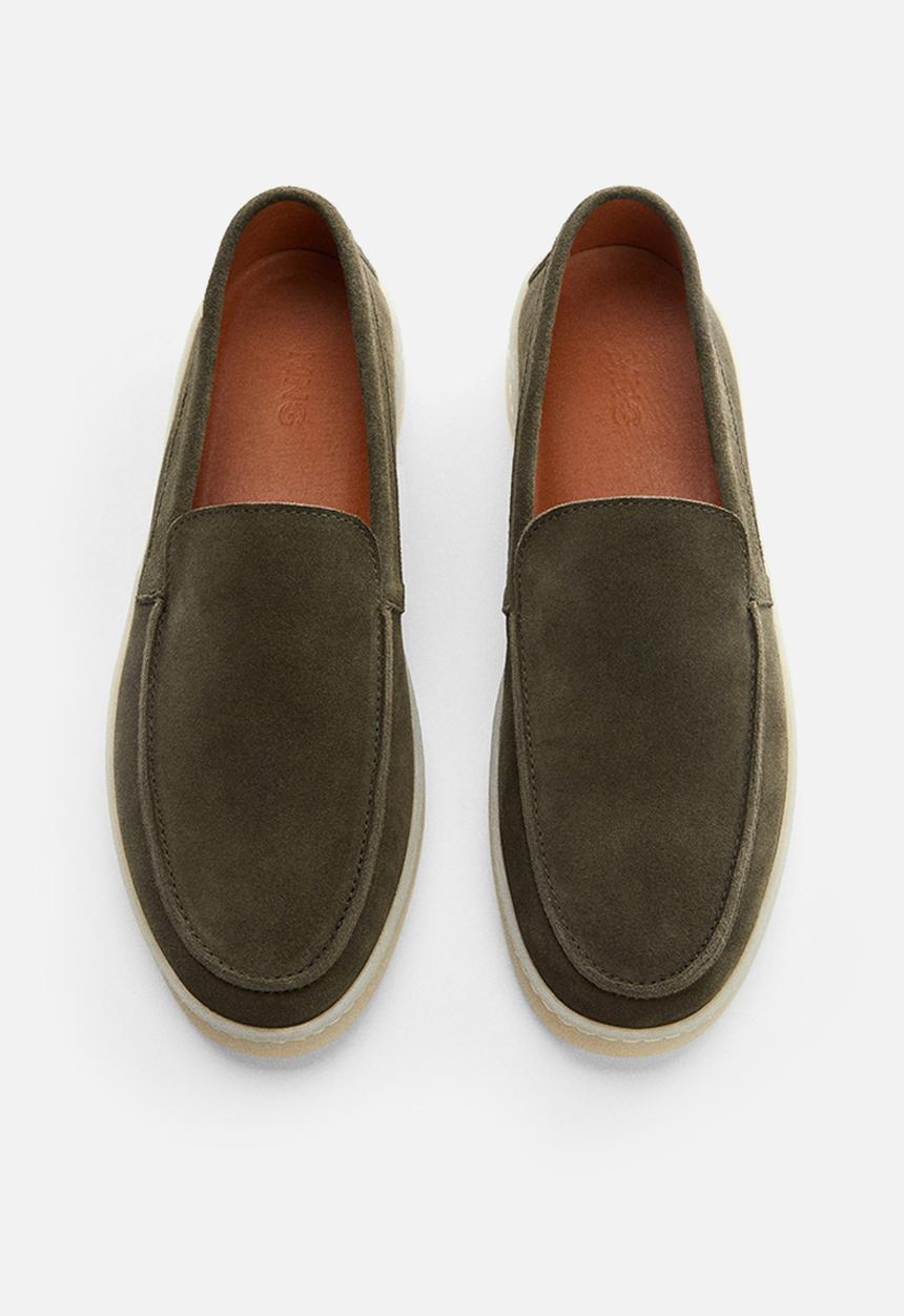 MANGO - Shoes easy loafer - green