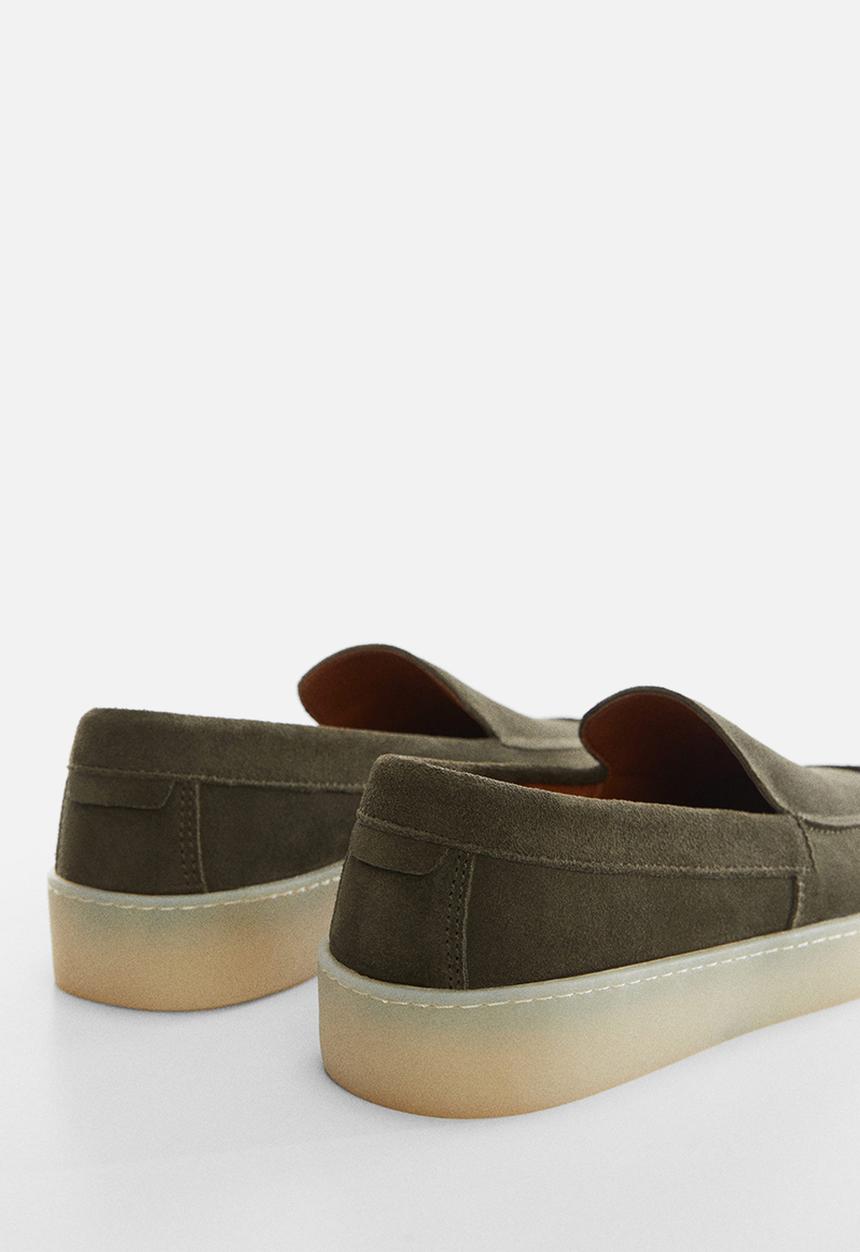MANGO - Shoes easy loafer - green