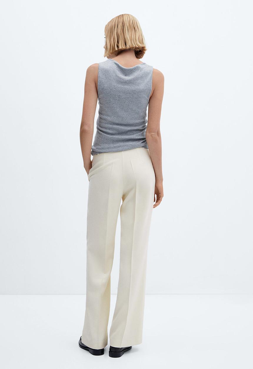 MANGO - Trousers carlos - light beige