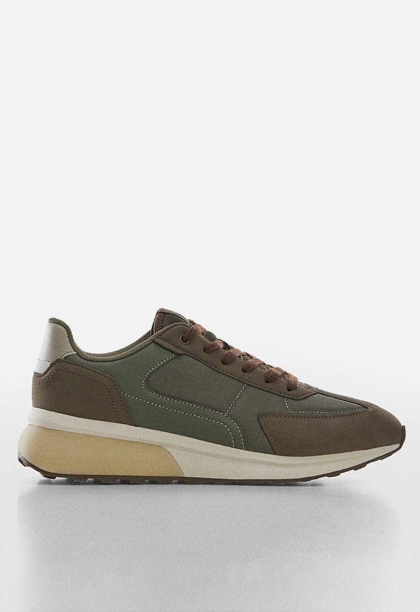 MANGO - Sport shoes rule sneaker - green