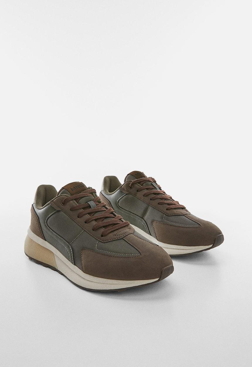 MANGO - Sport shoes rule sneaker - green