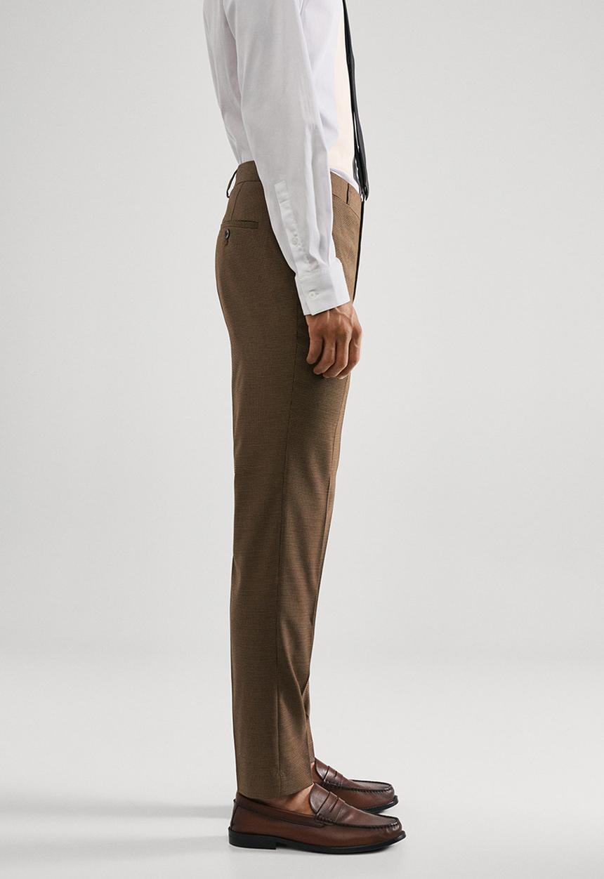 MANGO - Trousers paulo - brown 