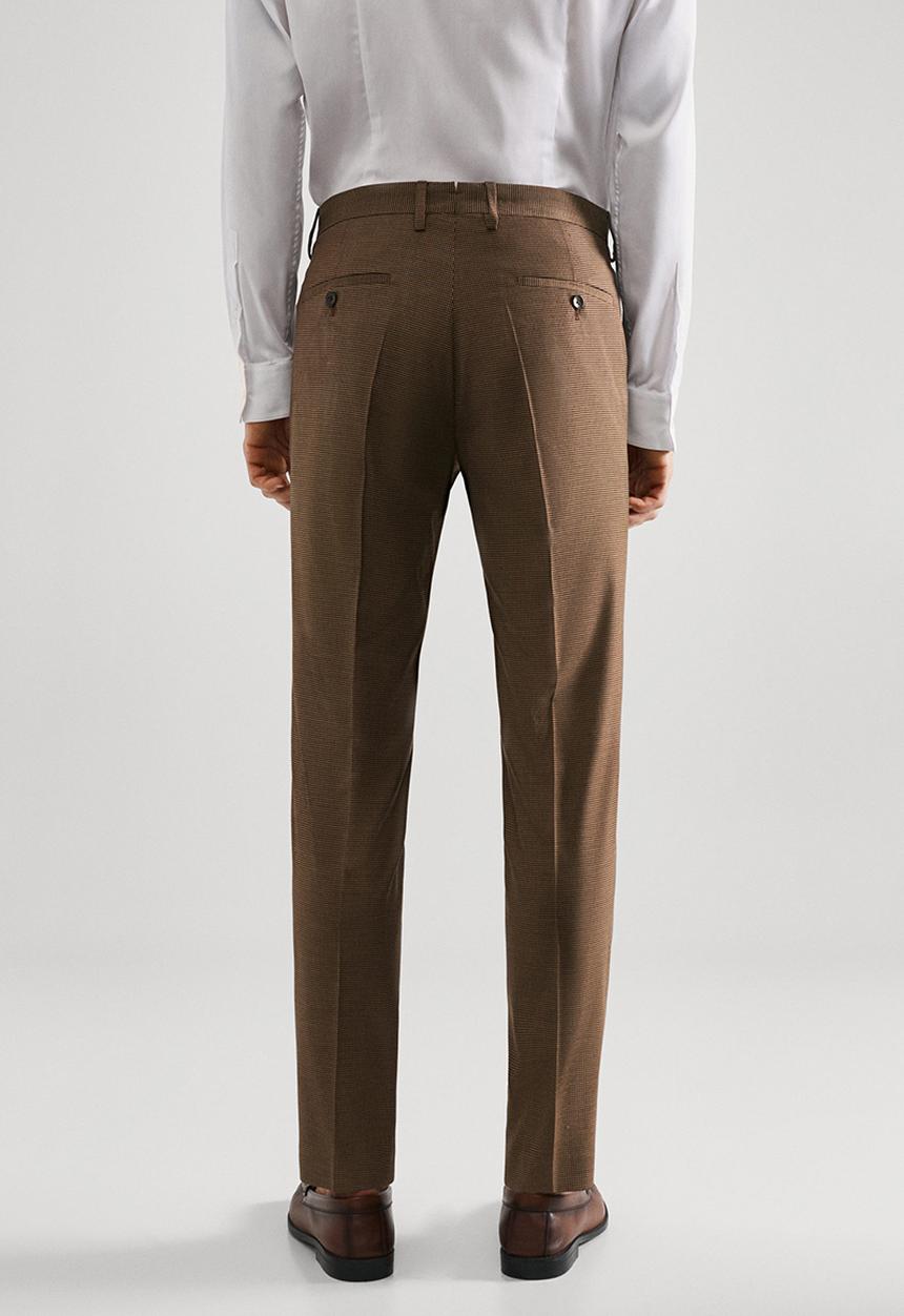 MANGO - Trousers paulo - brown 