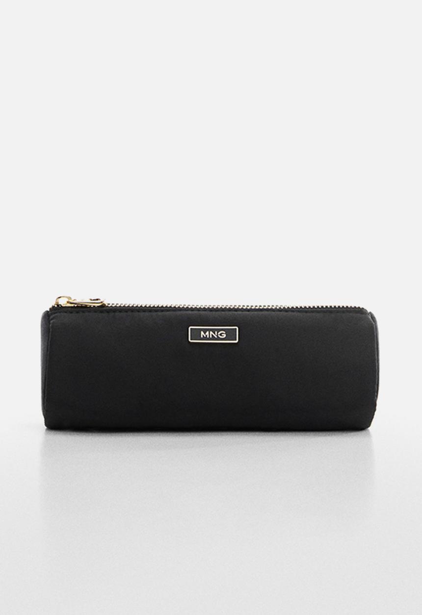 MANGO - Cosmetic bag tere - black
