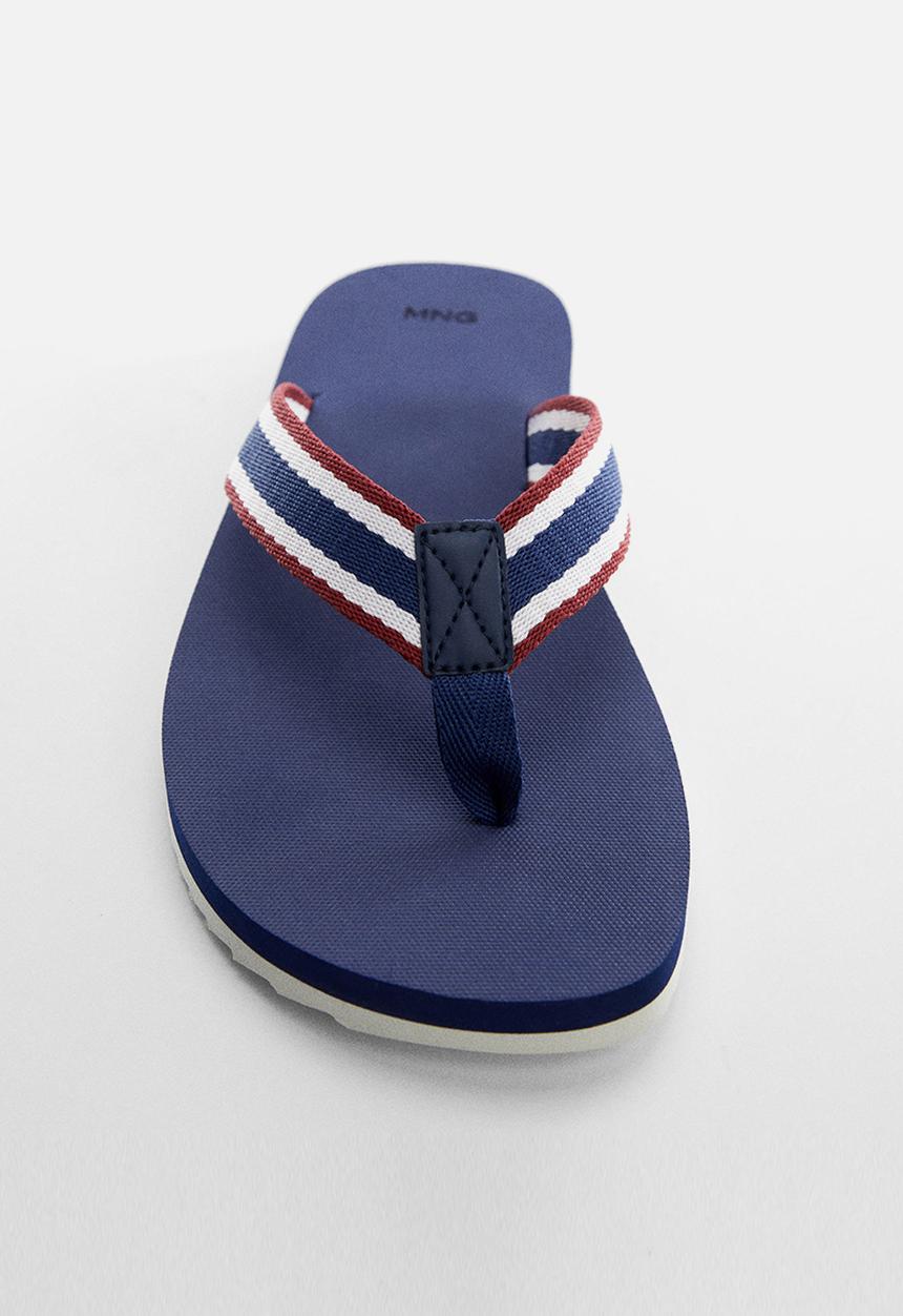 MANGO - Flip-flop flipflop sandal - blue