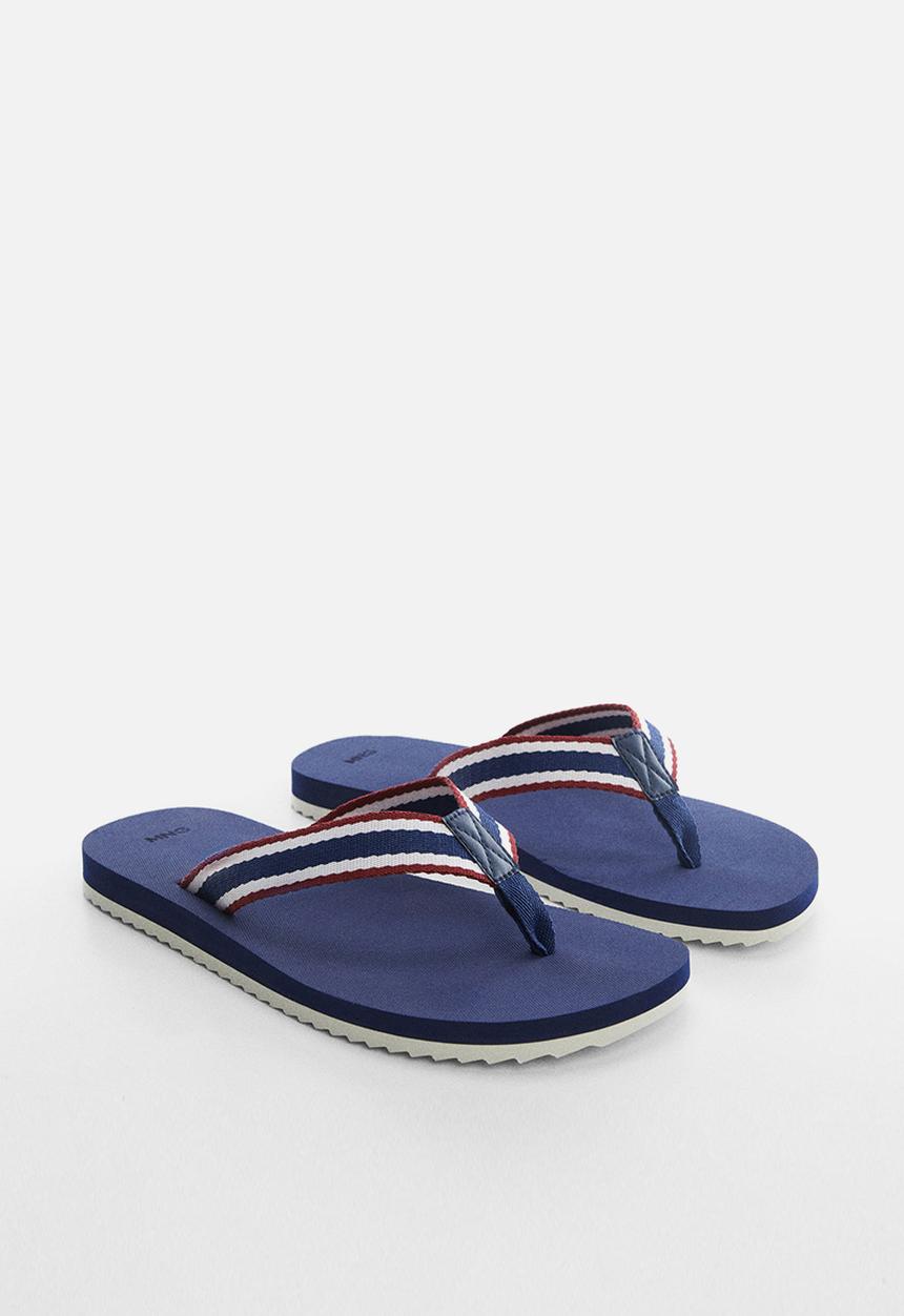 MANGO - Flip-flop flipflop sandal - blue