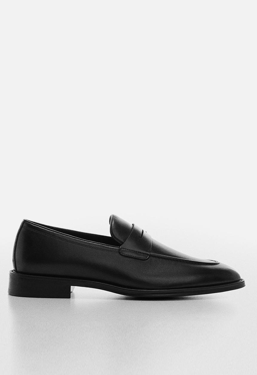 MANGO - Shoes estoril loafer - black
