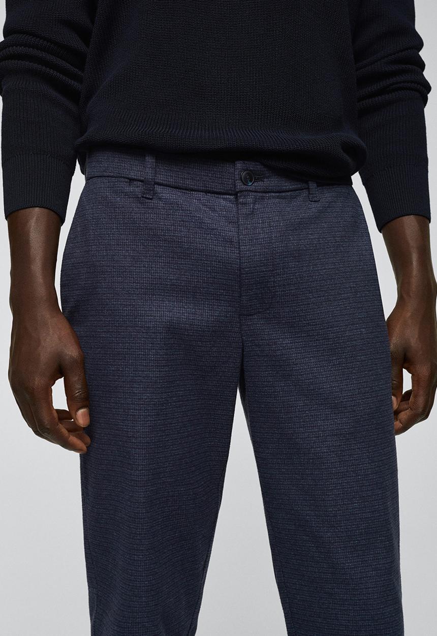 MANGO - Trousers brest - navy 