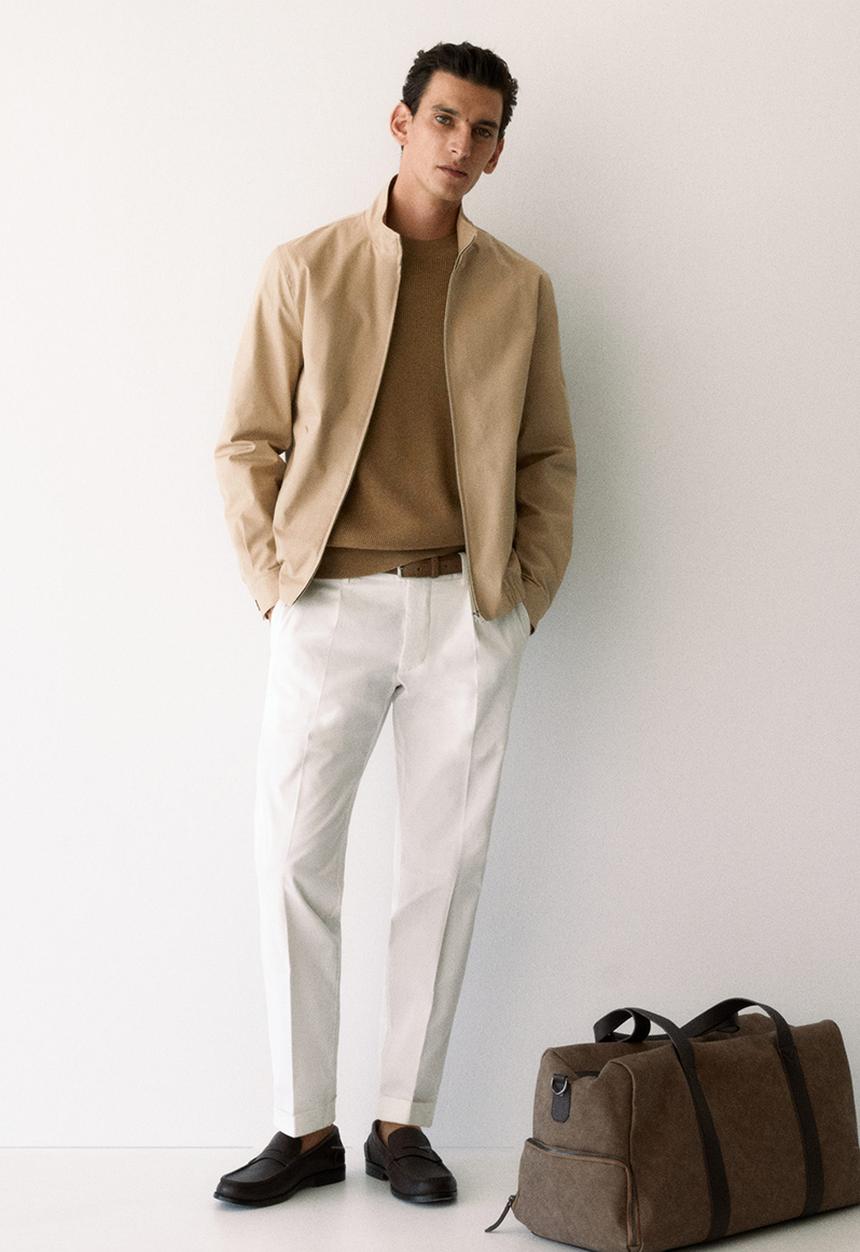 MANGO - Trousers cannu - white 
