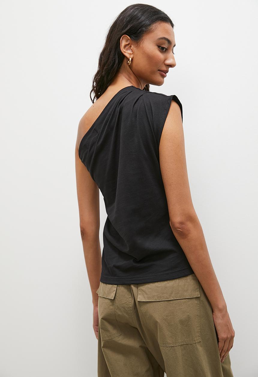 Superbalist - Asymmetrical T-shirt sleeveless - black
