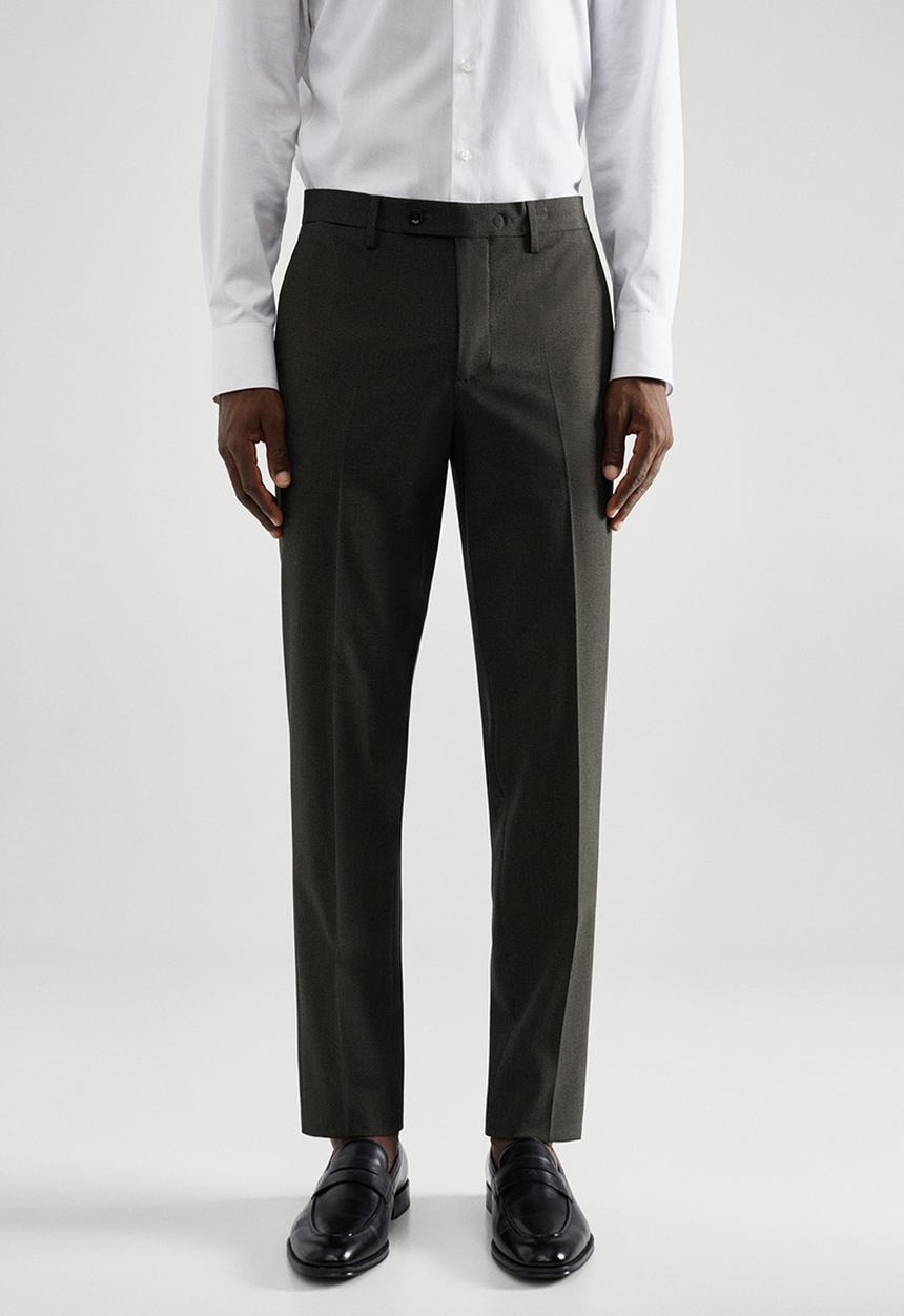 MANGO - Trousers brasilia - green 