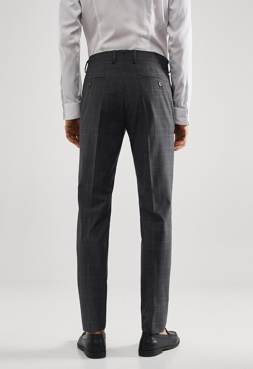 MANGO - Trousers paulo - medium gray 