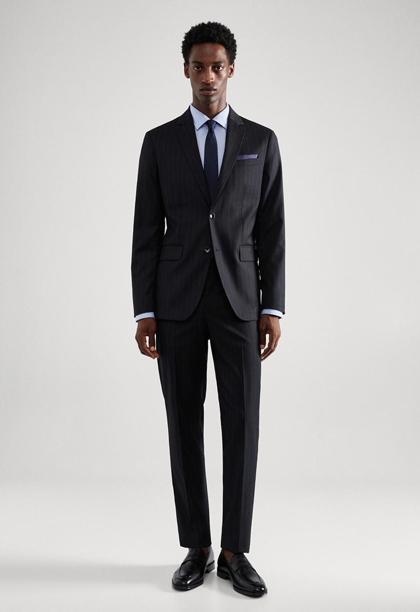 MANGO - Trousers brasilia - blue 