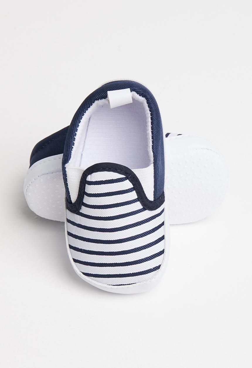 Pop Candy - Slip on sneakers - navy & white