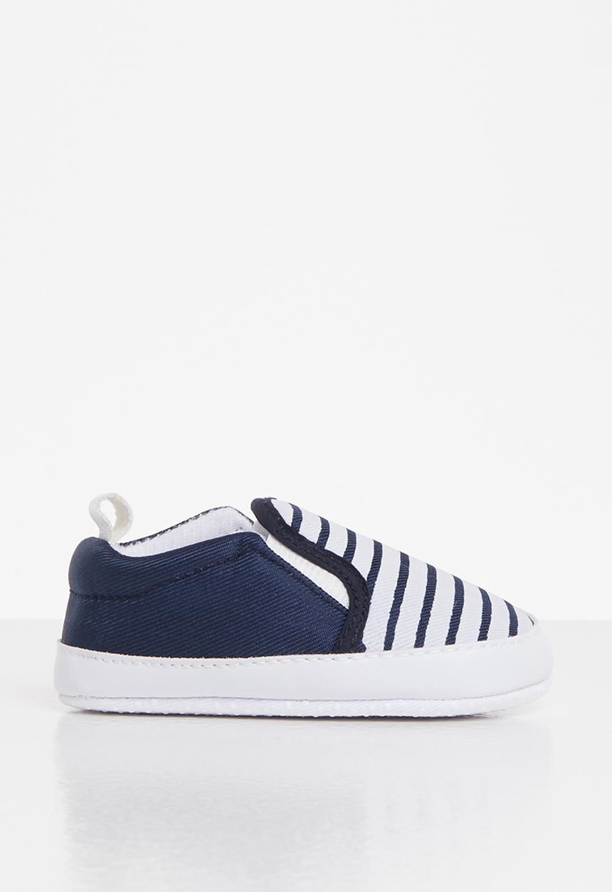 Pop Candy - Slip on sneakers - navy & white