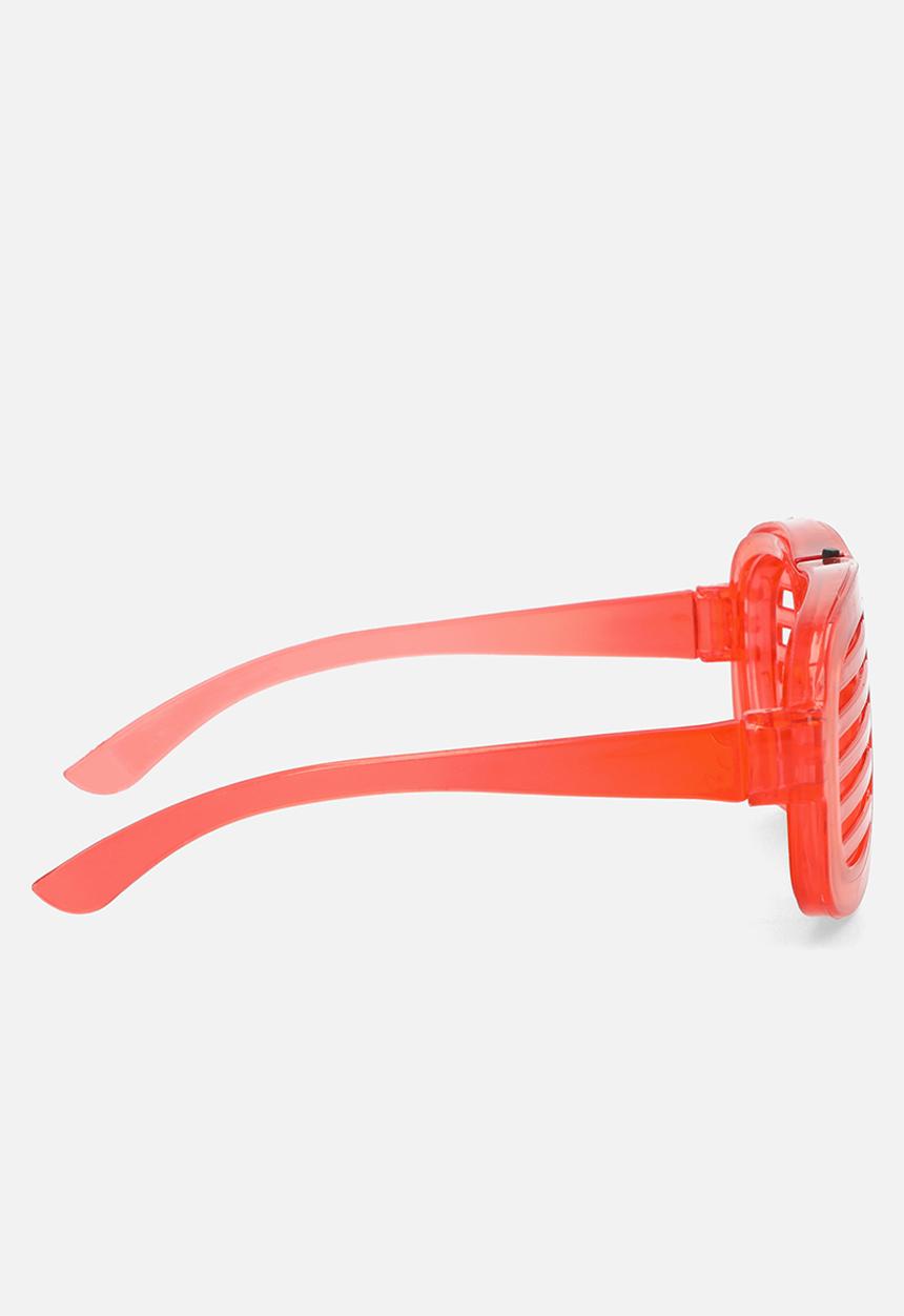 Pop Candy - LED light up glasses - red