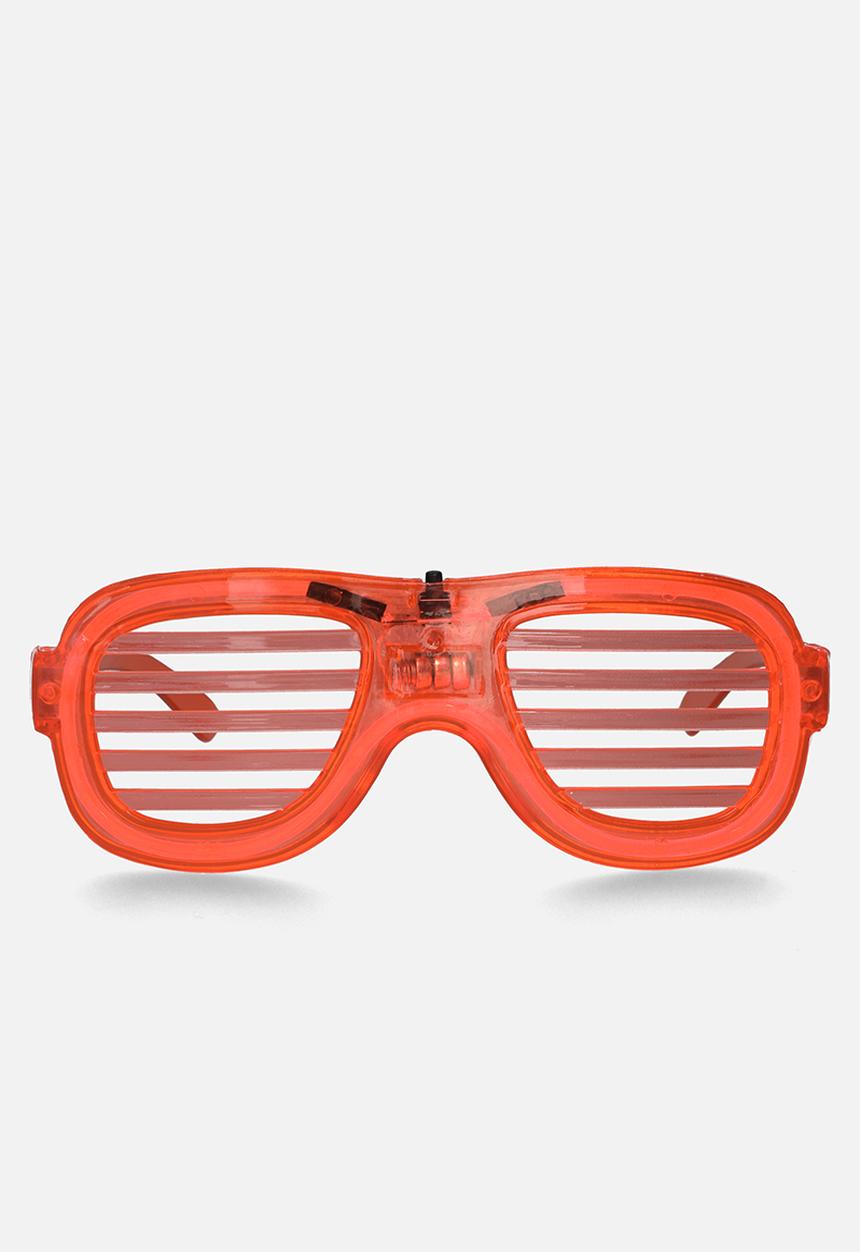 Pop Candy - LED light up glasses - red