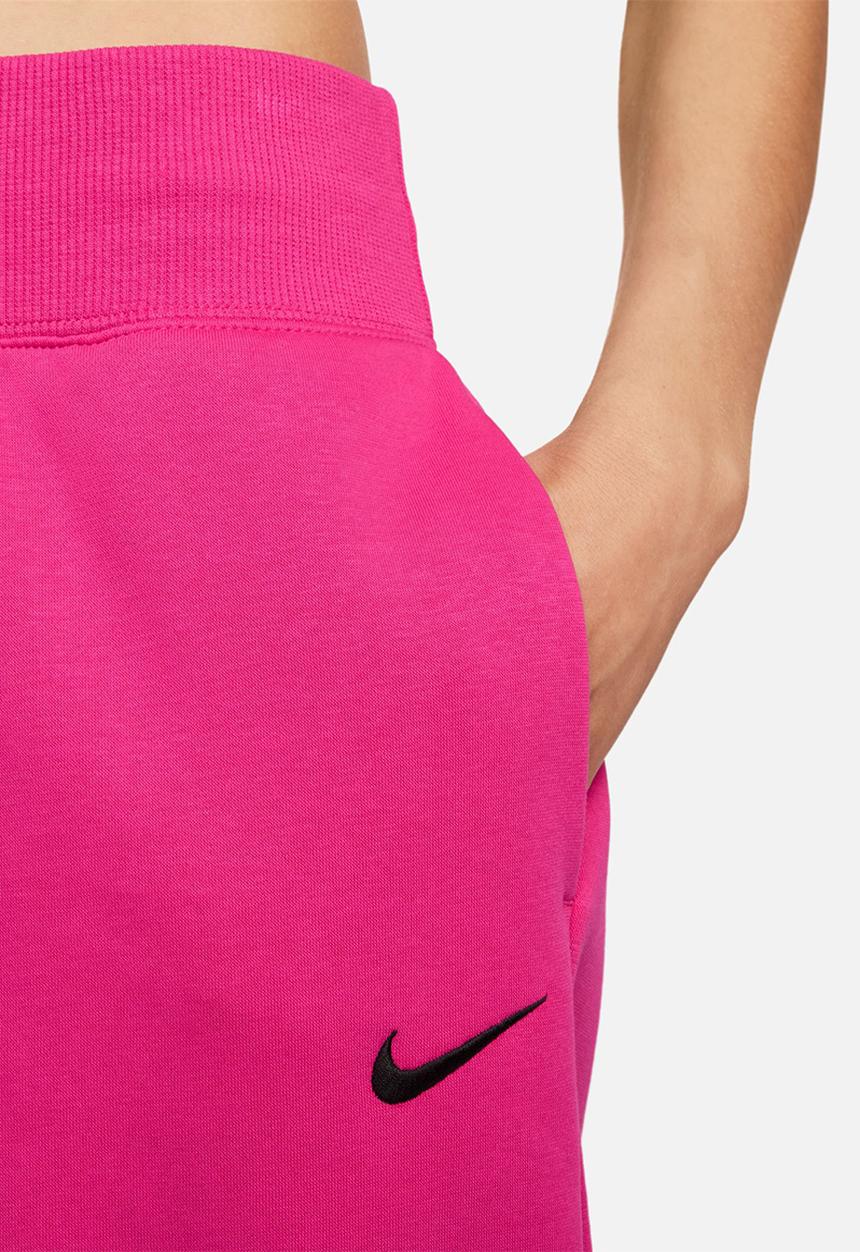 Nike - W Nsw phoenix fleece high-rise os pant - fireby & black