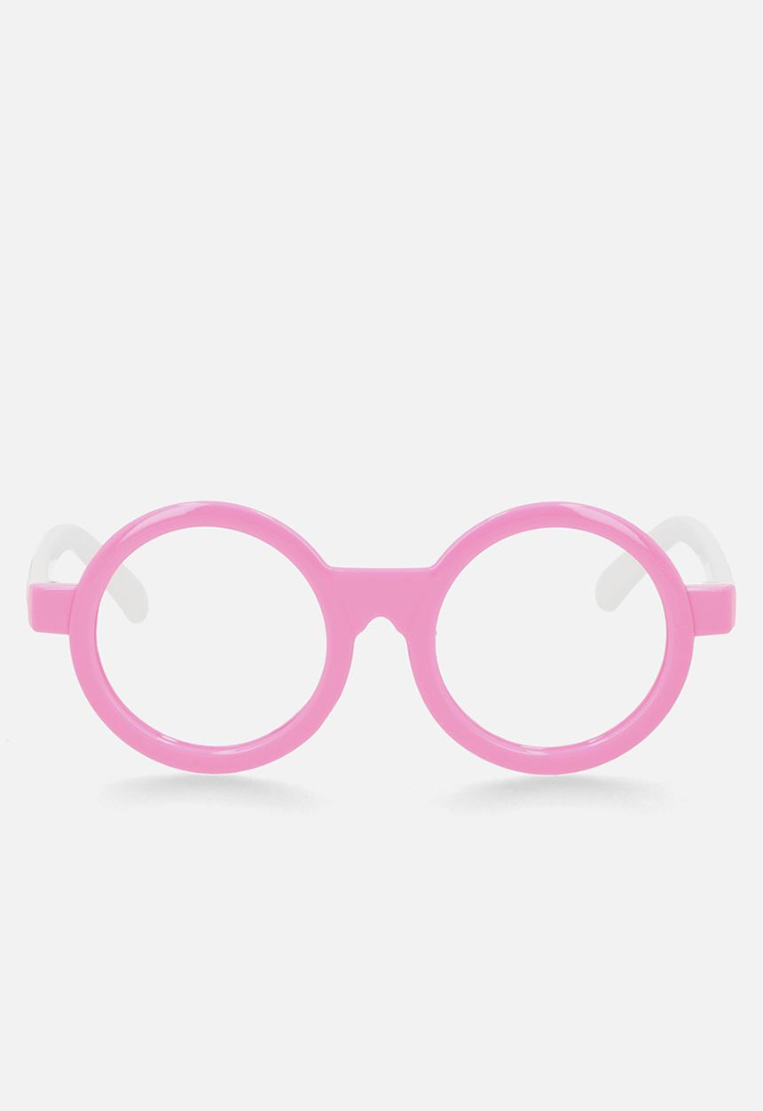 Pop Candy - Round fashion glasses - pink