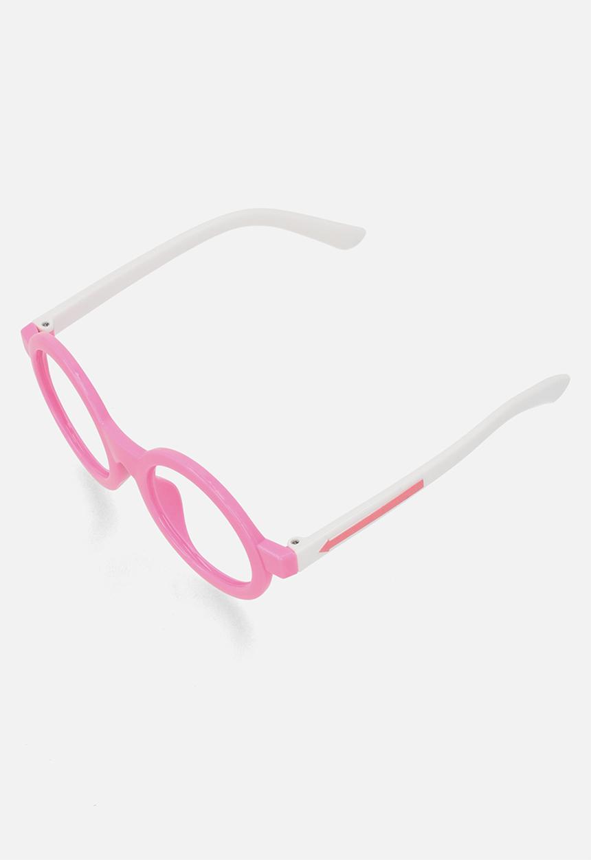 Pop Candy - Round fashion glasses - pink