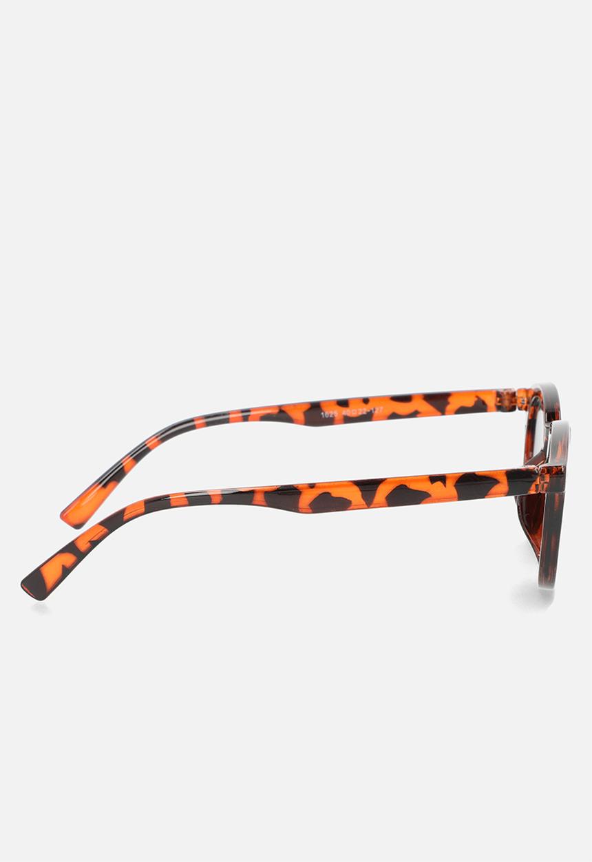 Pop Candy - Tortoise shell wayfarer sunglasses - black