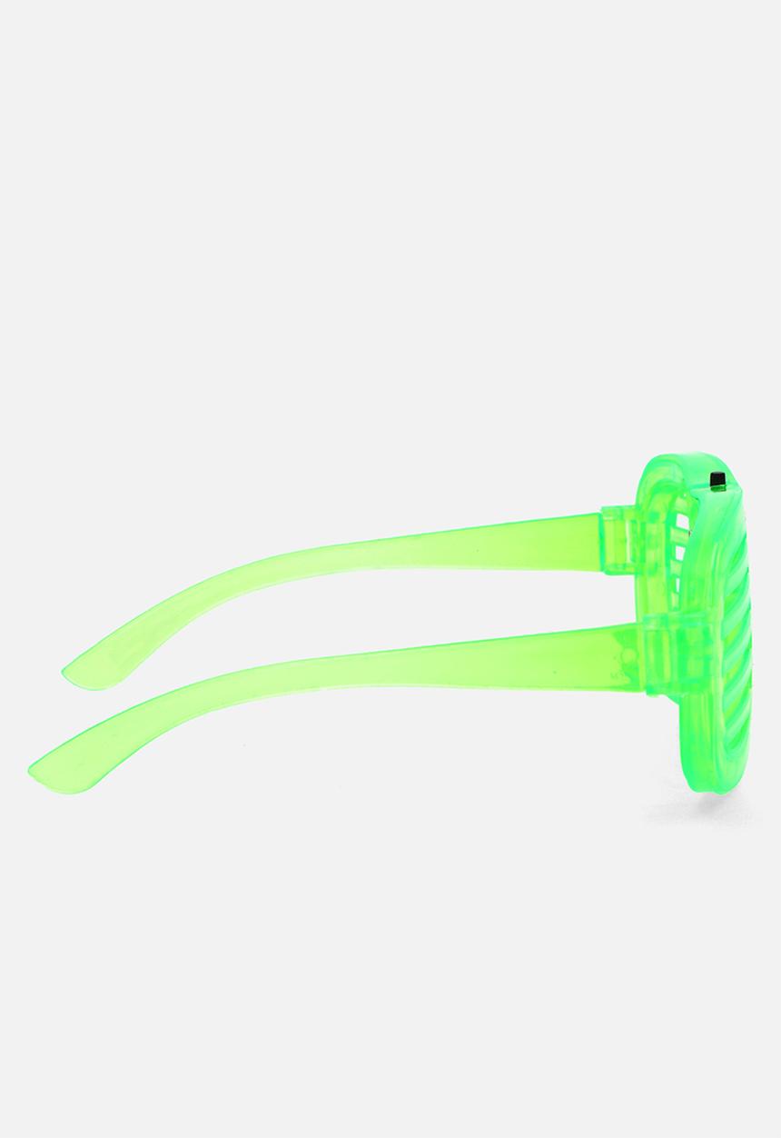 Pop Candy - LED light up glasses - green