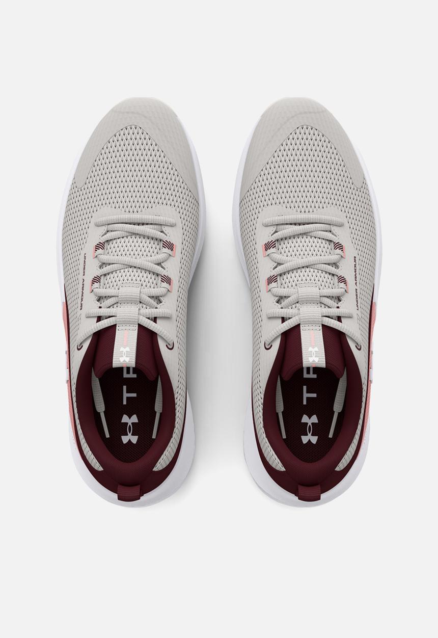 Under Armour - Ua w dynamic select - white clay & deep red