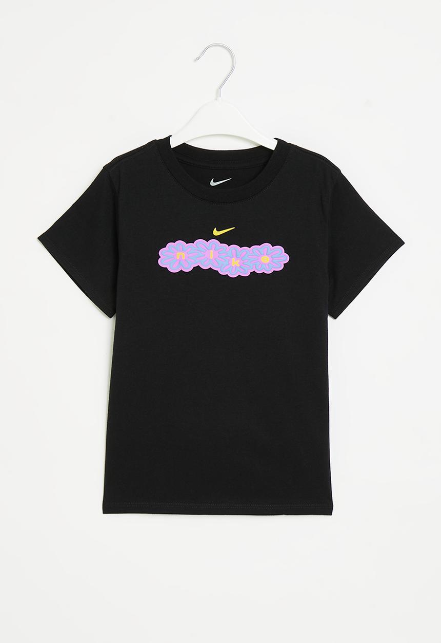 Nike - Nike flower logo tee - black