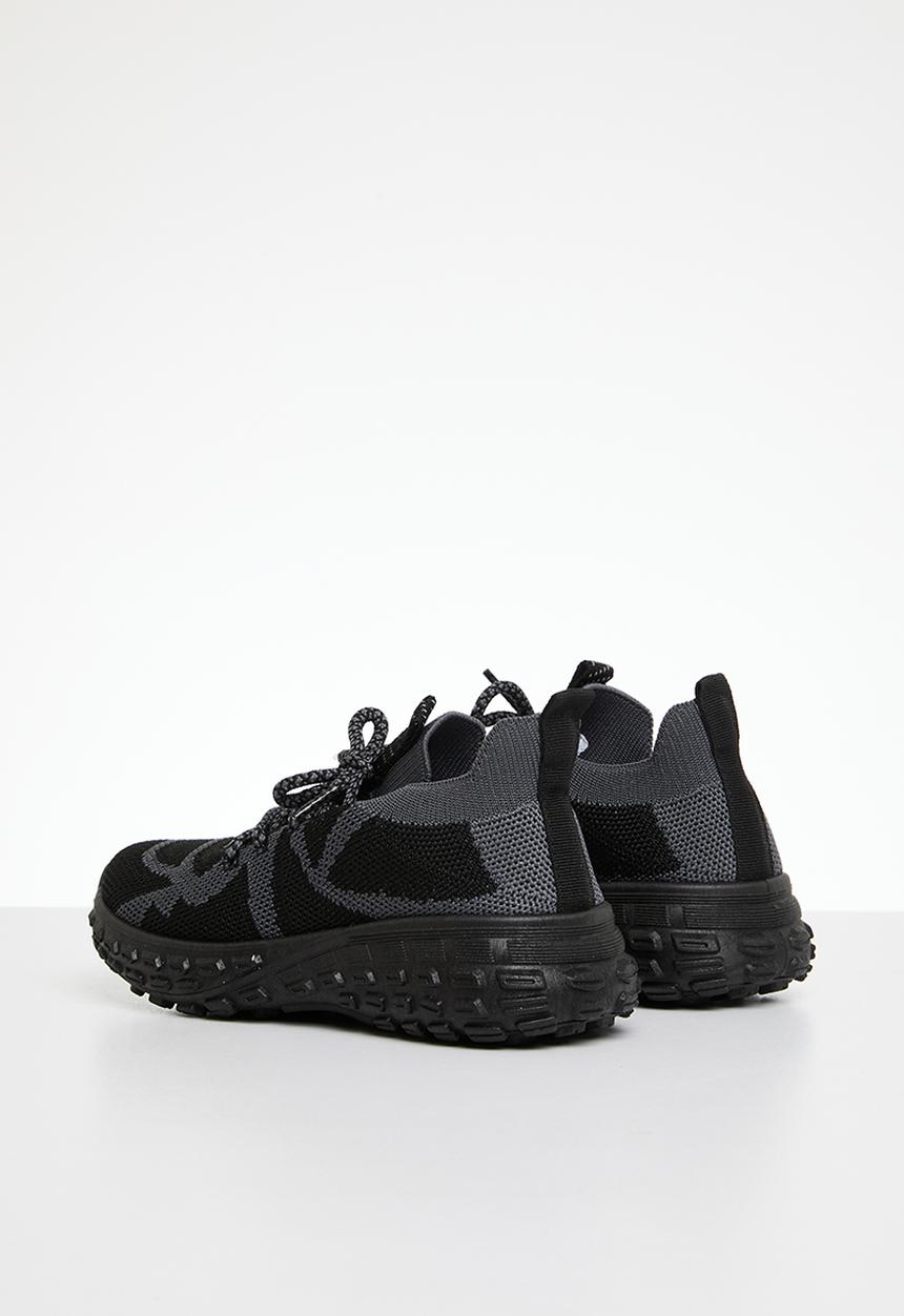Pop Candy - Lace up sneakers - black