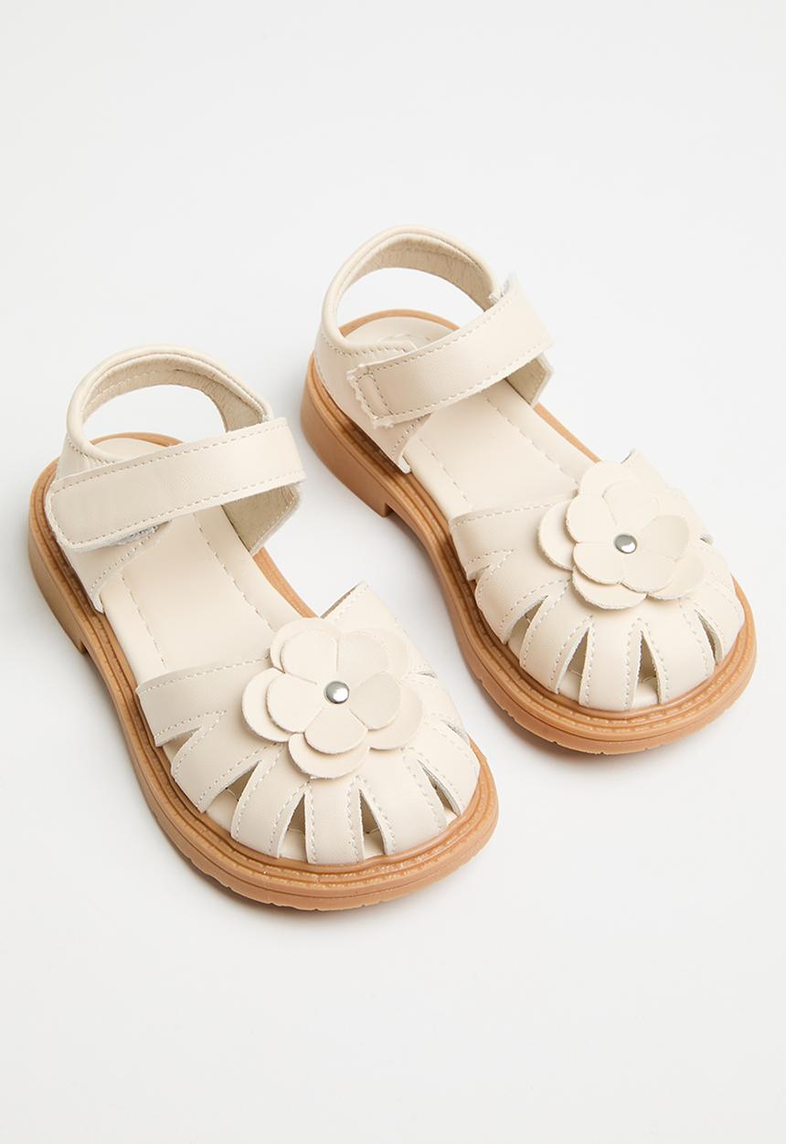Pop Candy - Cage sandals - off white