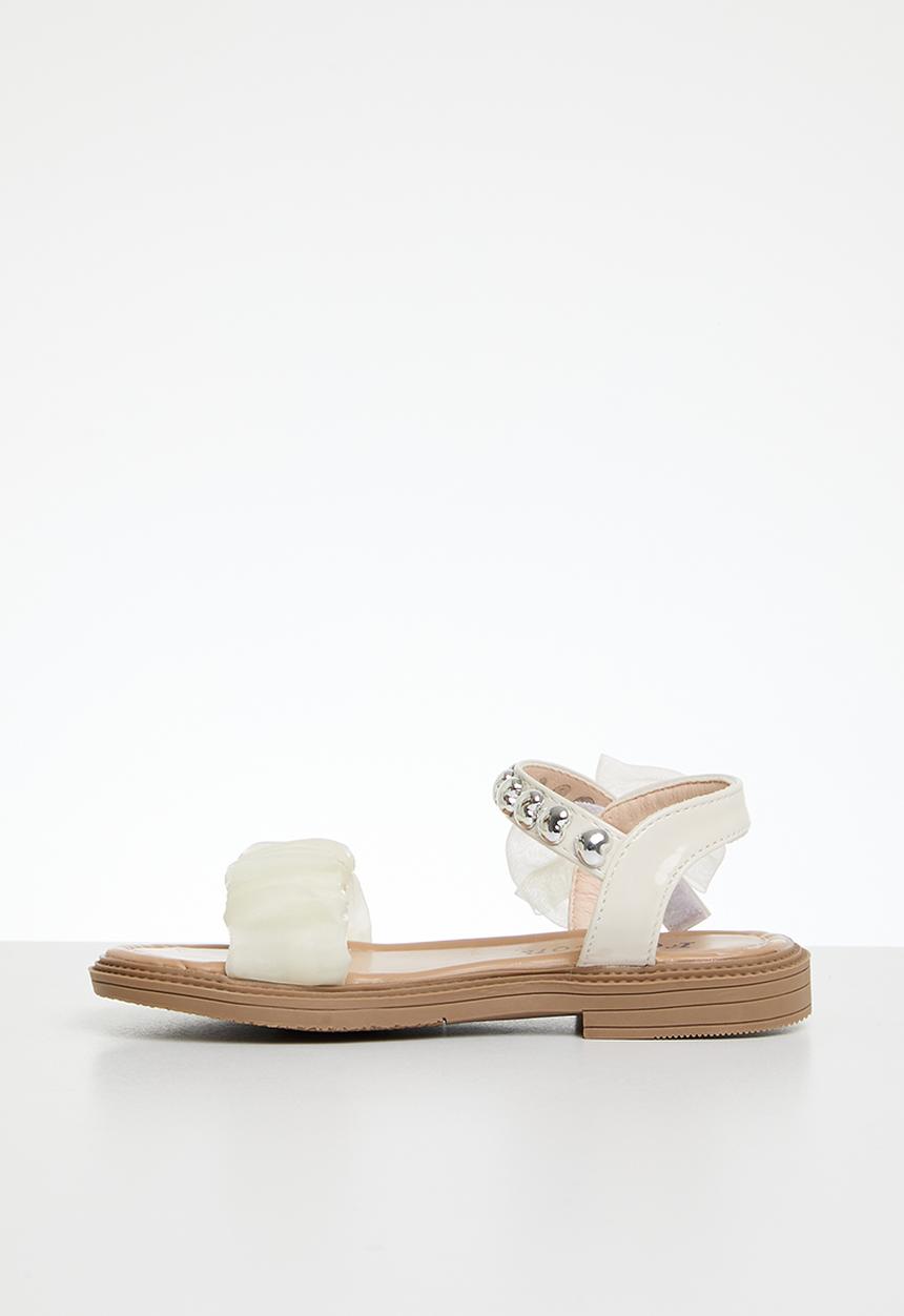 Pop Candy - Ankle strap sandal - white