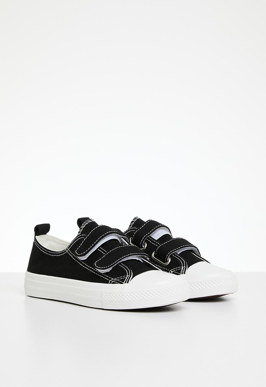 Pop Candy - Velcro strap sneakers - black