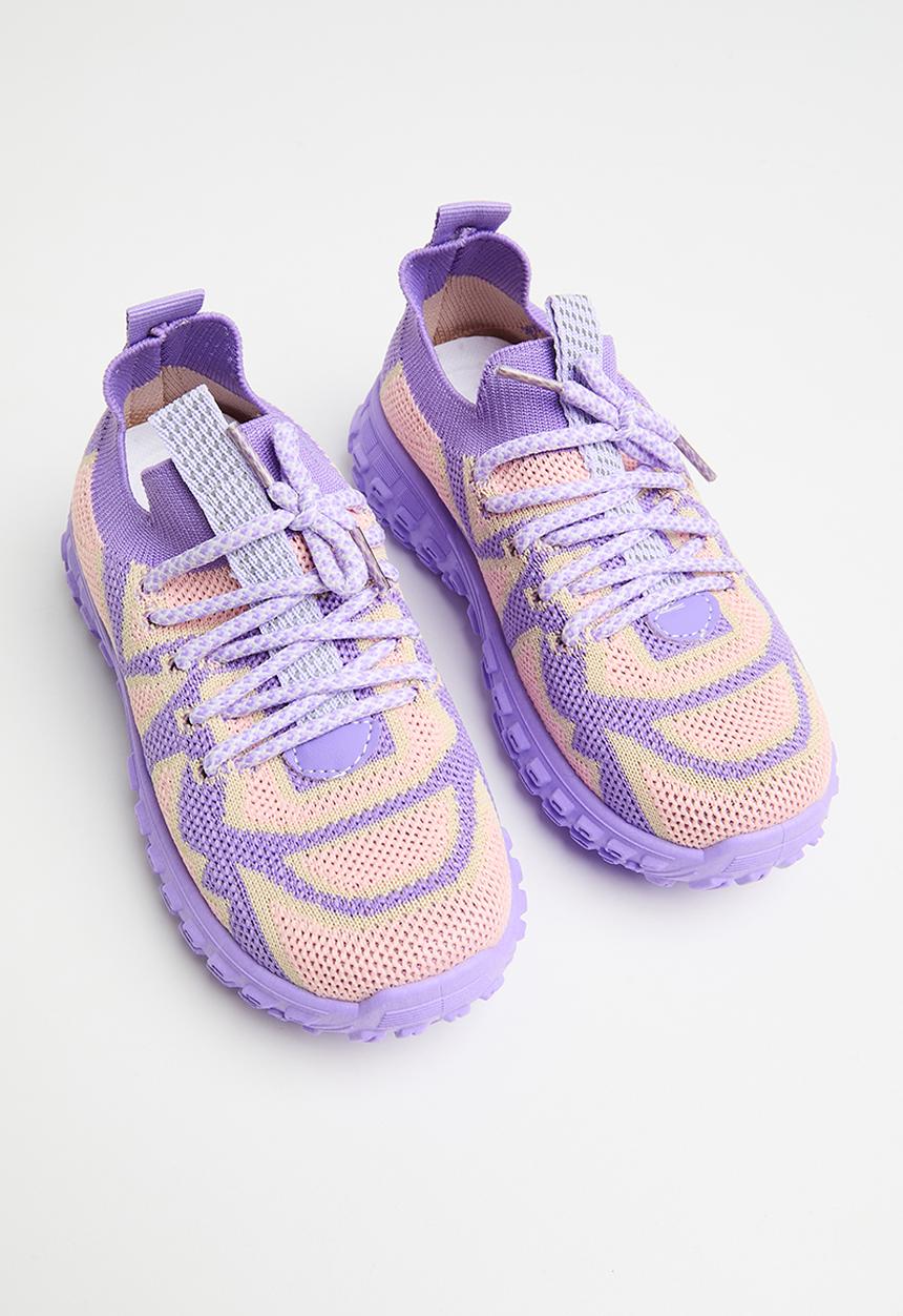 Pop Candy - Lace up sneakers - purple