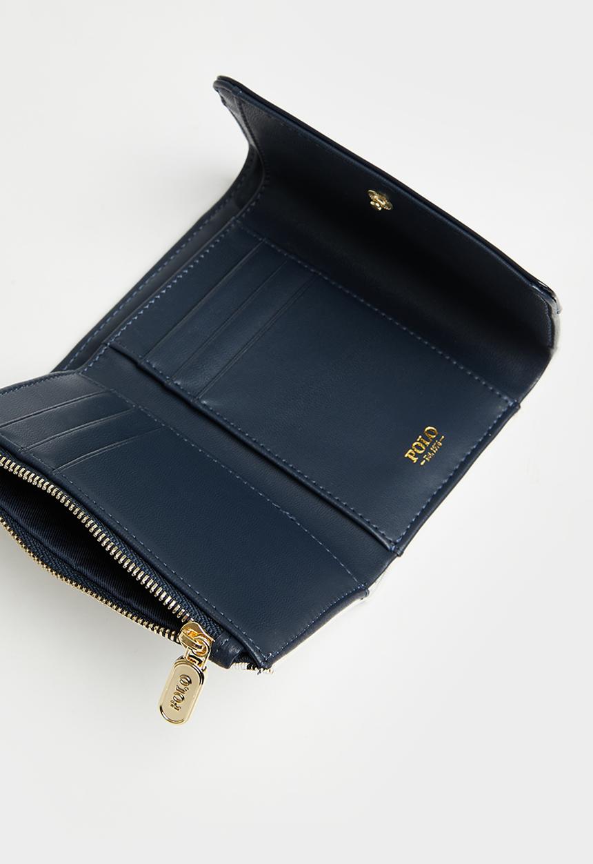 POLO - Compact purse - navy