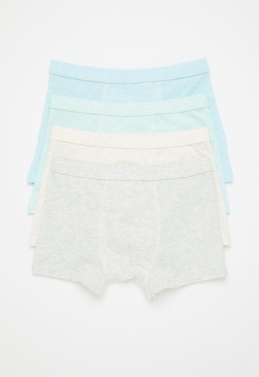 Pop Candy -  4 pack briefs - grey multi