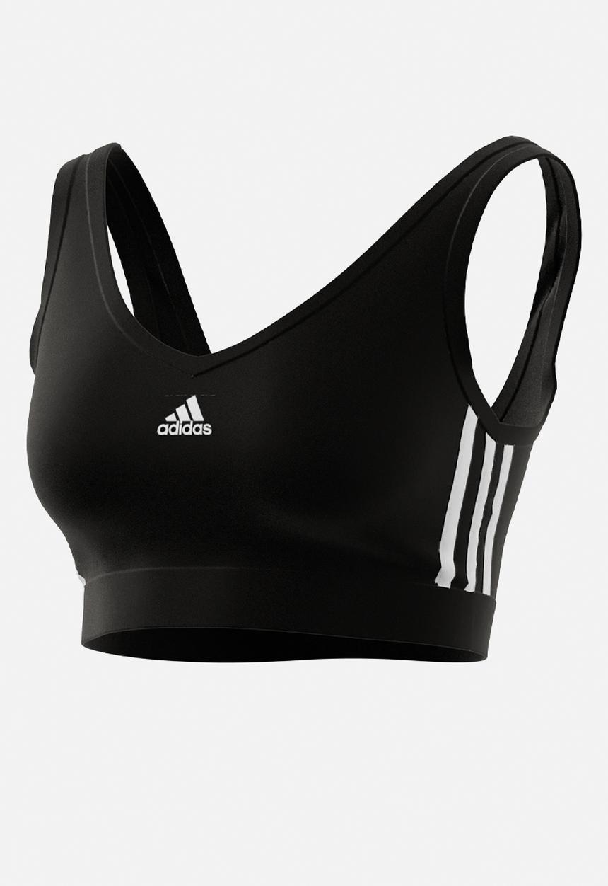adidas Performance - W 3s crop - black & white