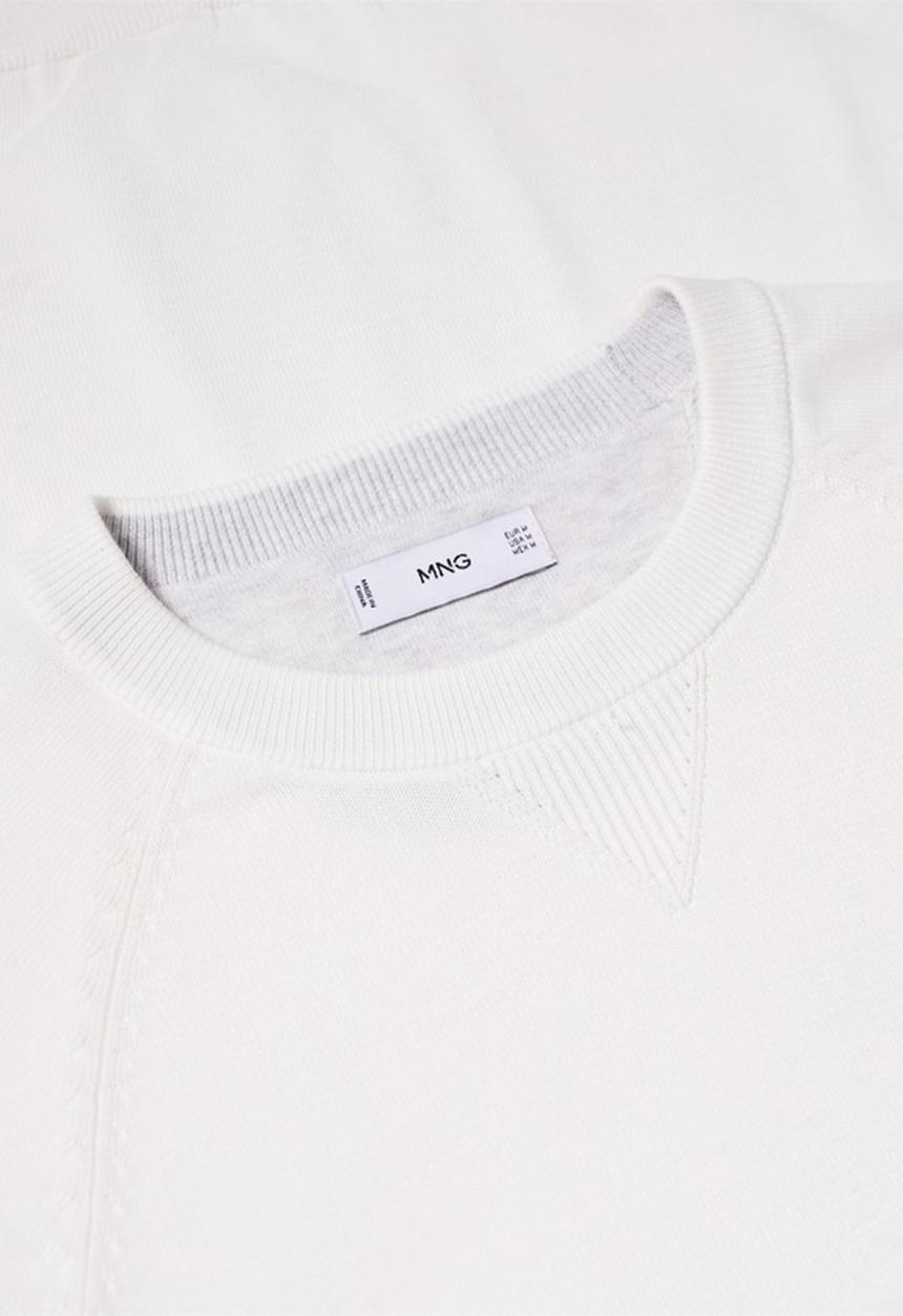 MANGO - Sweater ten - offwhite