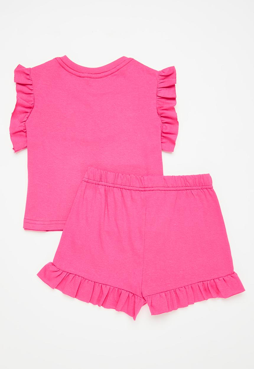 Pop Candy - Printed pj set - cerise