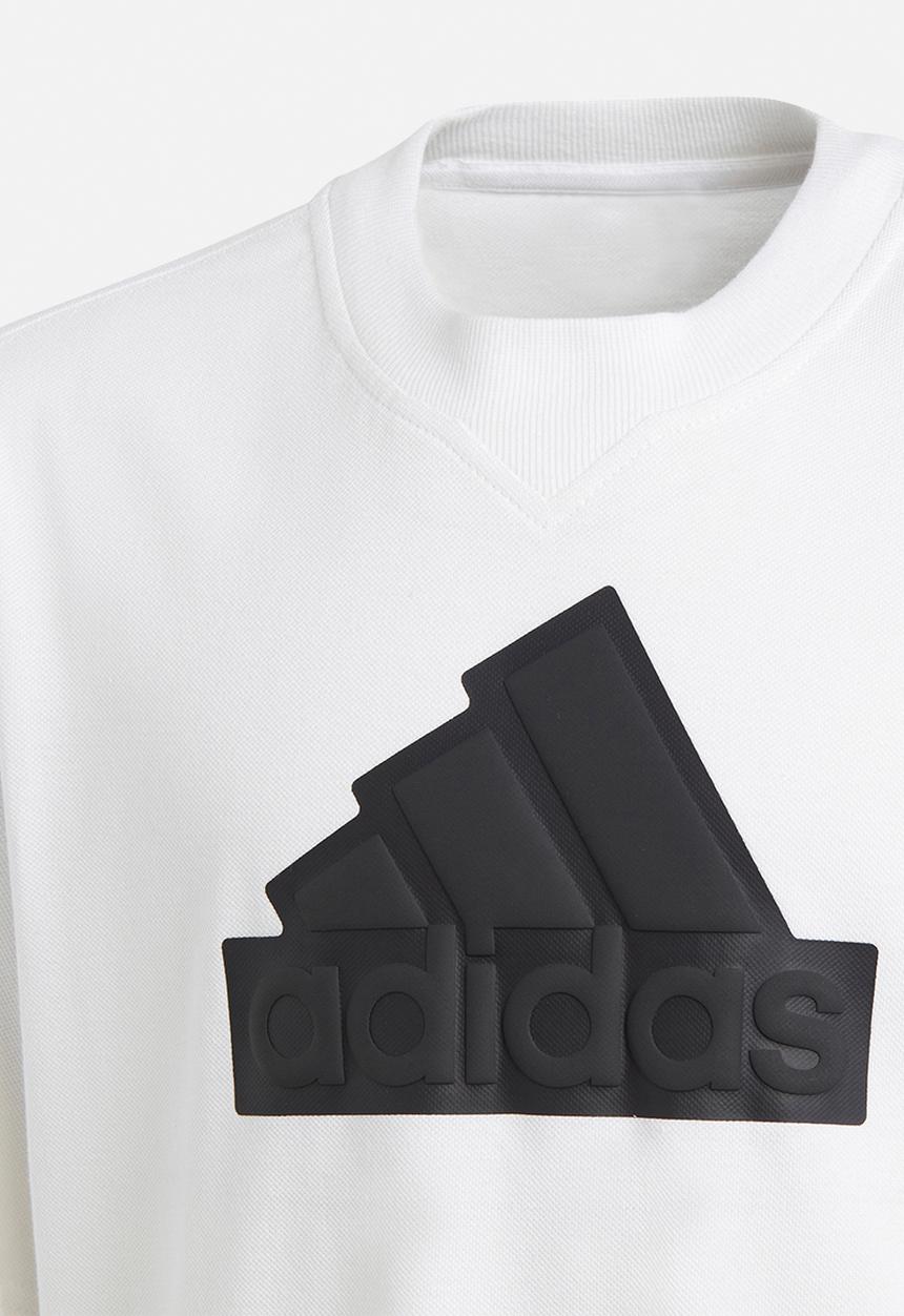 adidas Performance - U fi logo T - white & black
