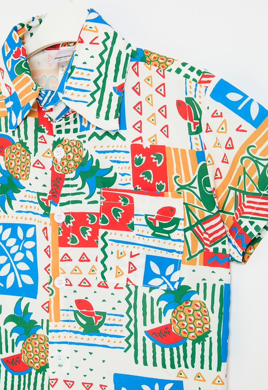 Pop Candy - Tropical shirt - multi