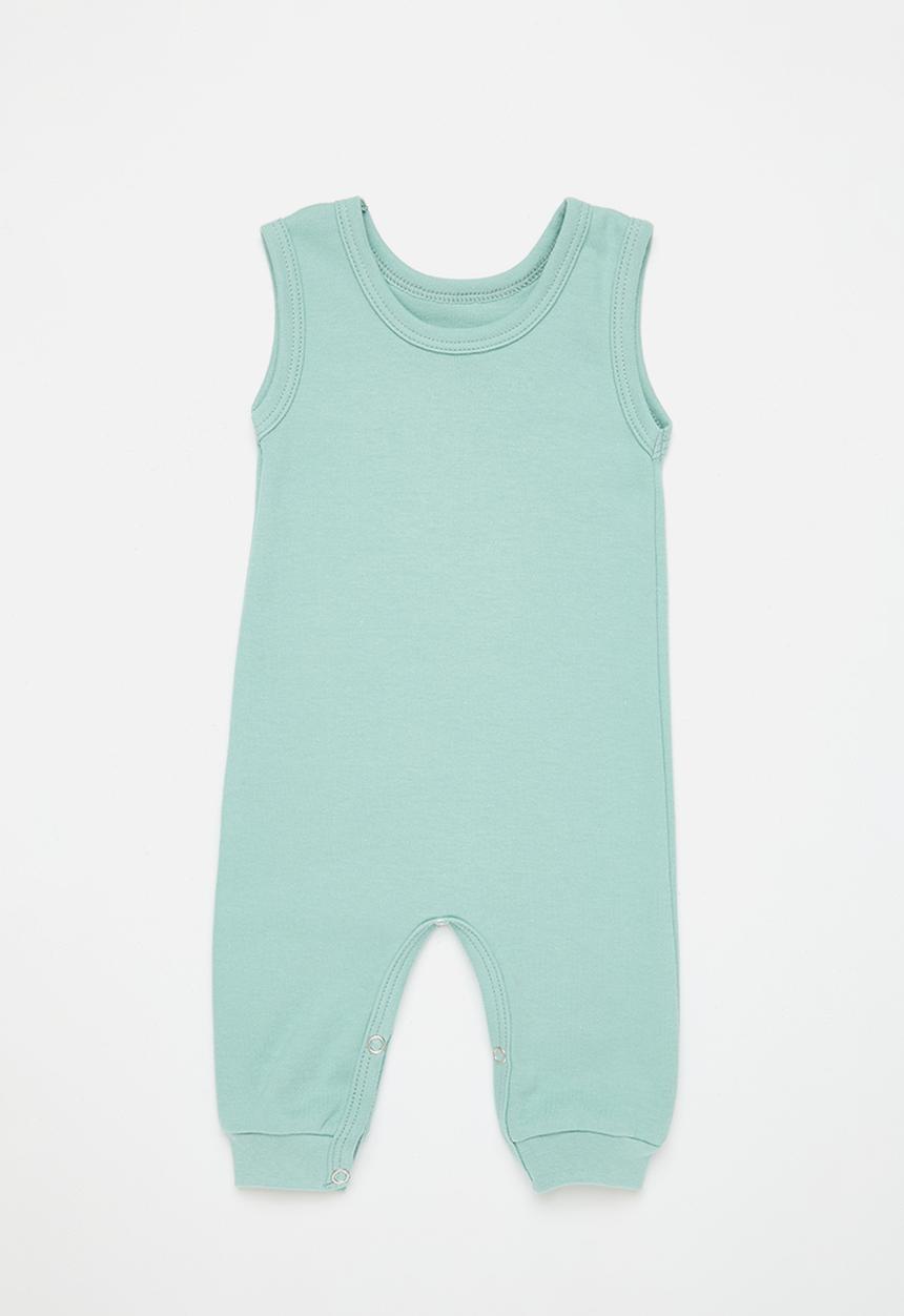 Little Lumps - Sleeveless romper - sage