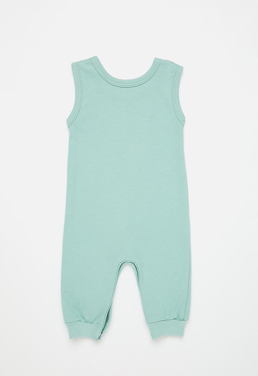 Little Lumps - Sleeveless romper - sage