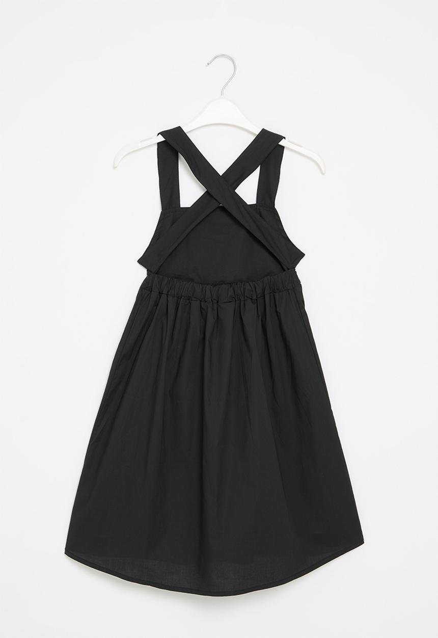 Pop Candy - Criss cross strap dress - black