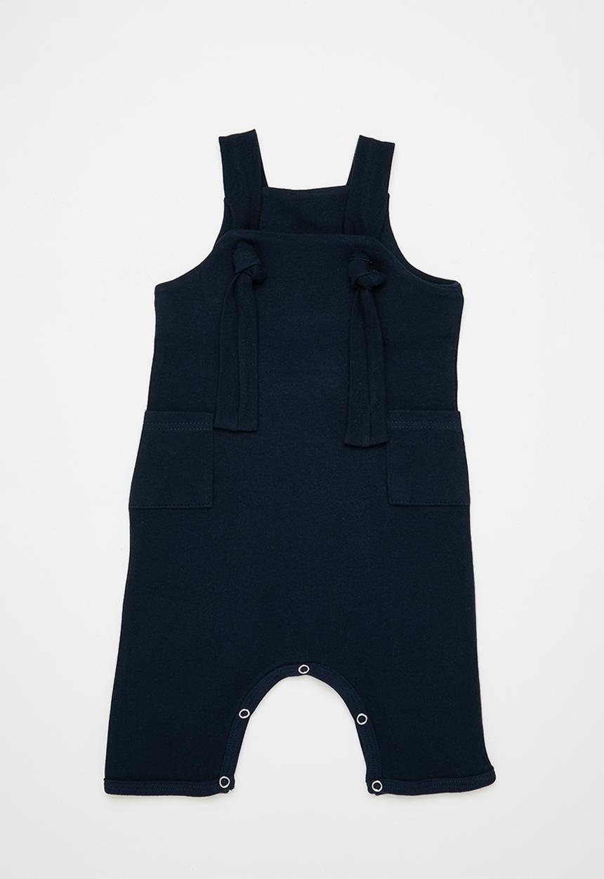 Little Lumps - Knotty dungarees - navy