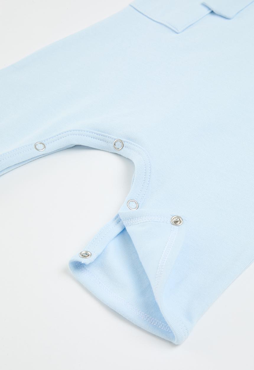 Little Lumps - Knotty dungarees - blue