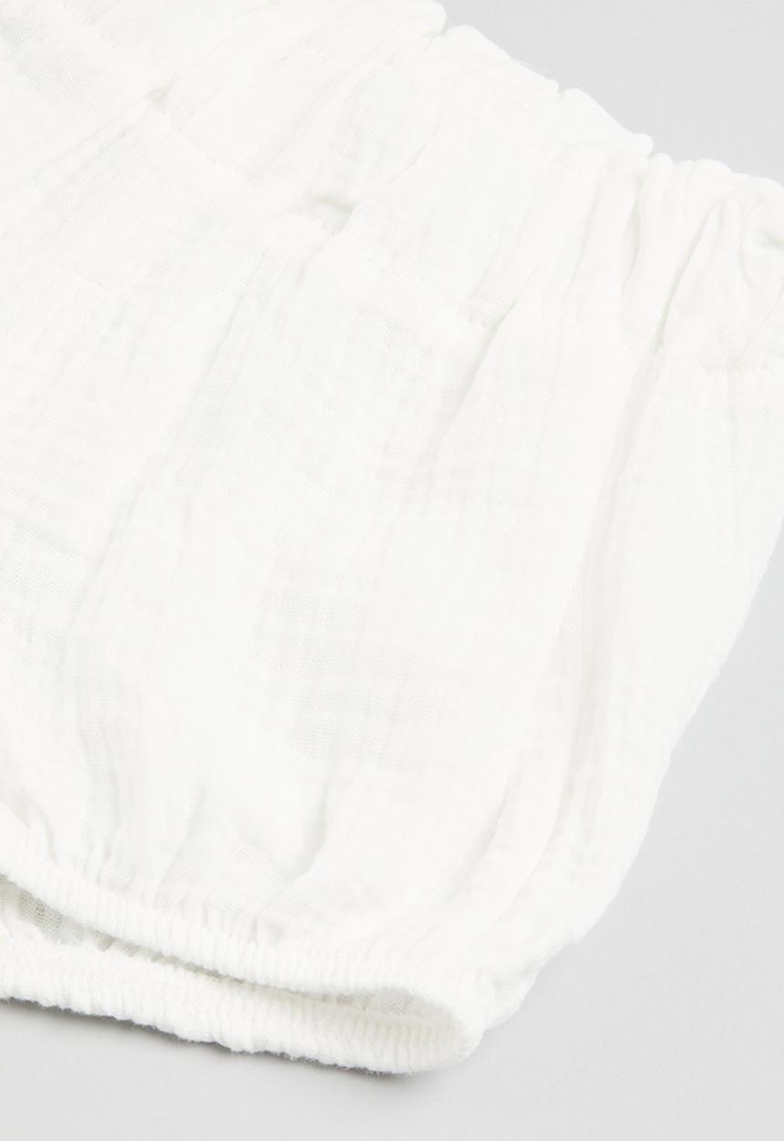 Pop Candy - Baby shorts - white