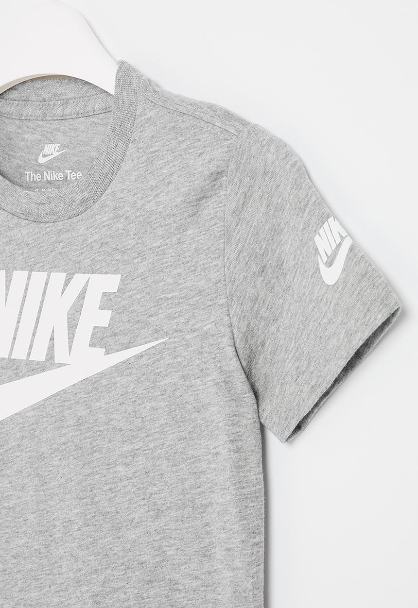 Nike - Nike futura evergreen tee - dk grey heather